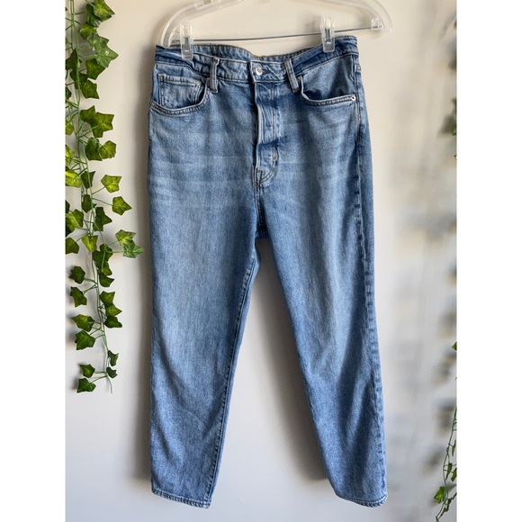 H&M Denim - 🌿 Medium Wash Ultra High Waist Mom Jeans from H&M